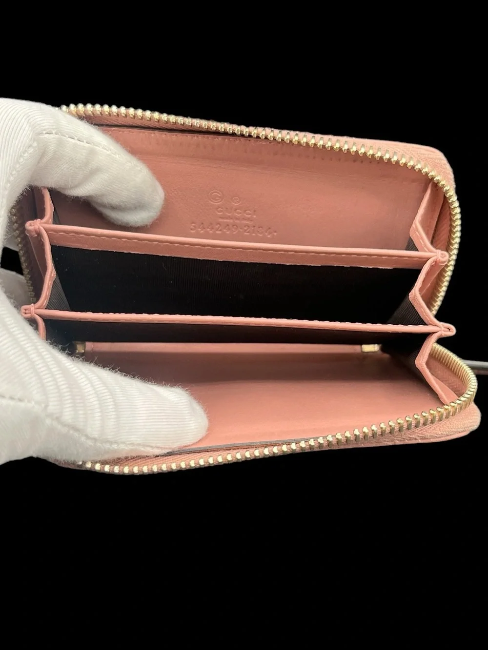 Gucci Guccisima Pink Card Holder